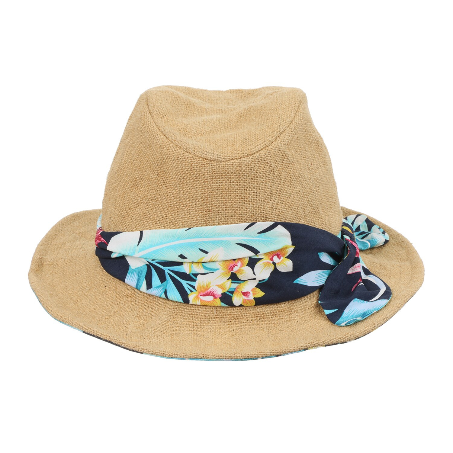 ステイラッキー ジュート 夏気分トロピカル マニッシュハット