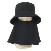 遮光・ＵＶカット フェイスカバー付 ハット