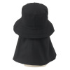 遮光・ＵＶカット フェイスカバー付 ハット