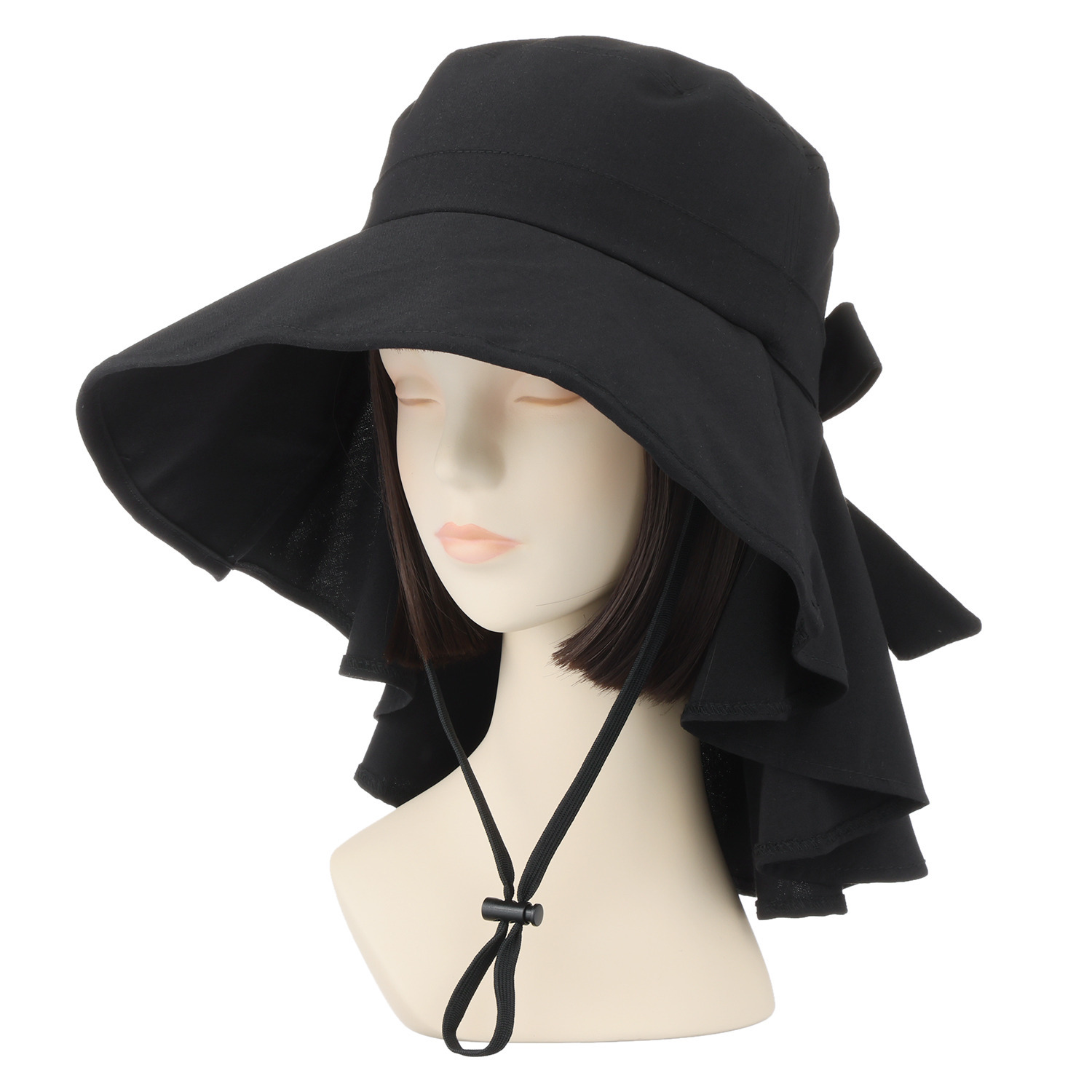 遮光・ＵＶカット フリルハット