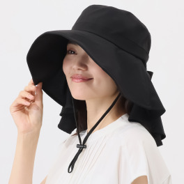 遮光・ＵＶカット フリルハット