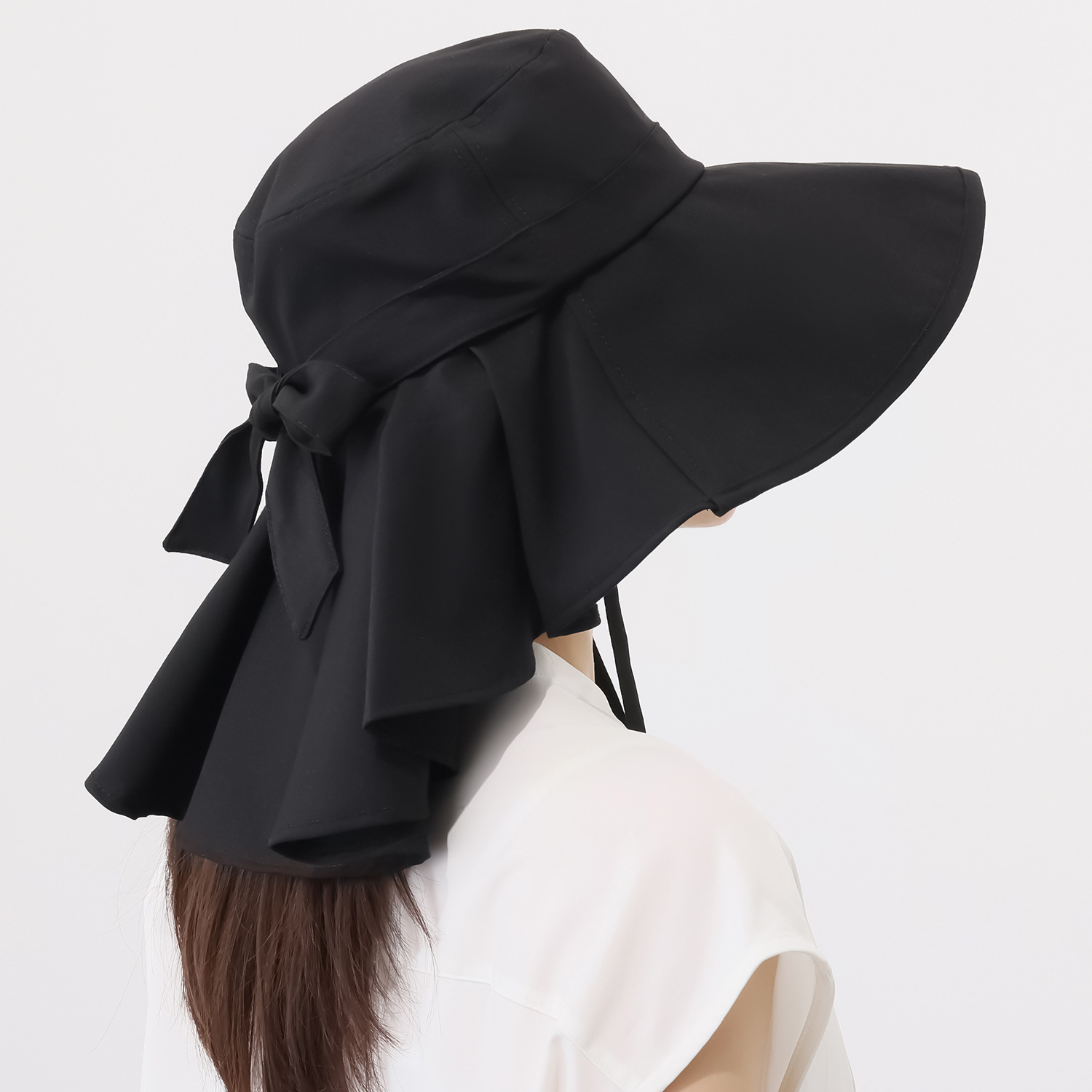 遮光・ＵＶカット フリルハット