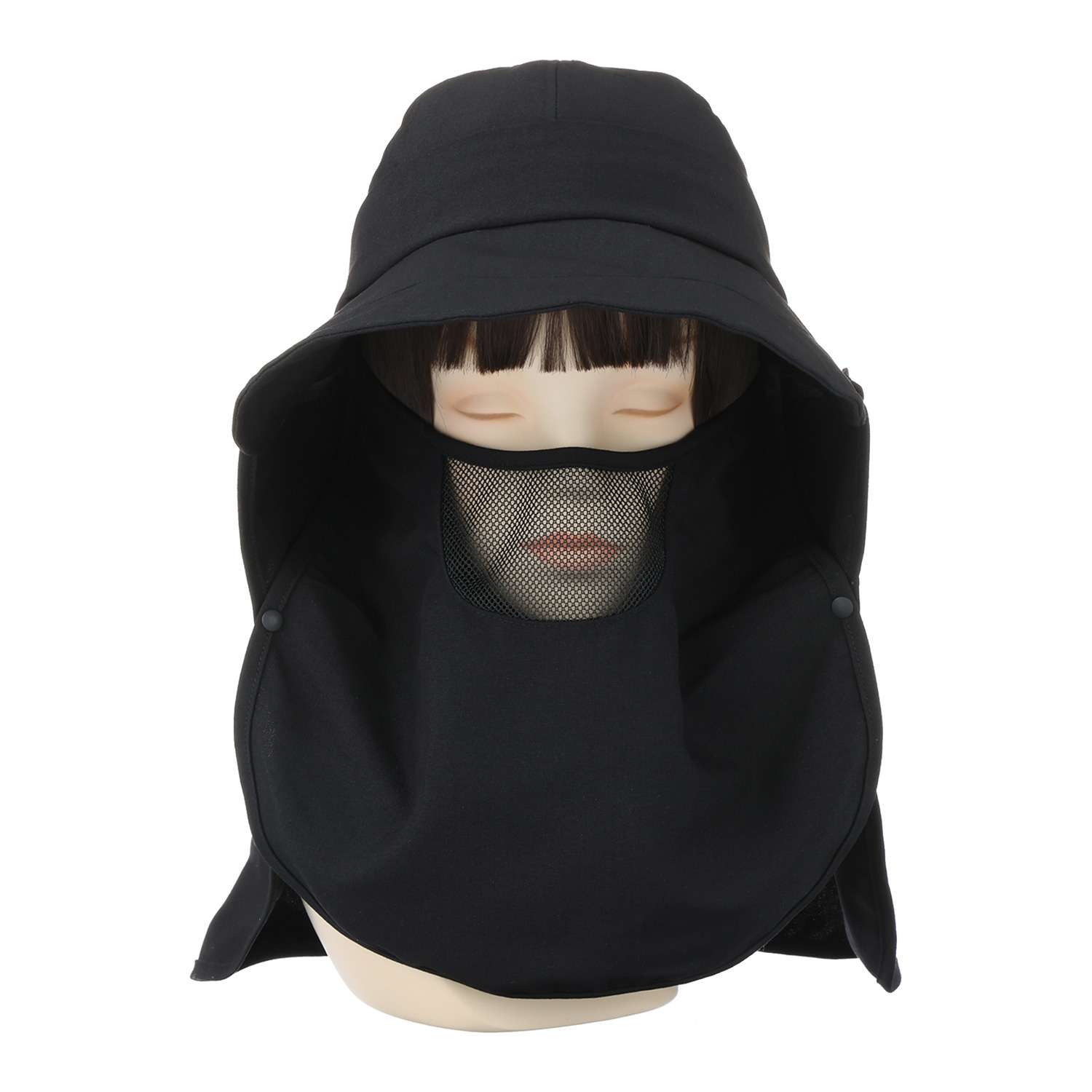 遮光・ＵＶカット ４ウェイバイザー キャップ