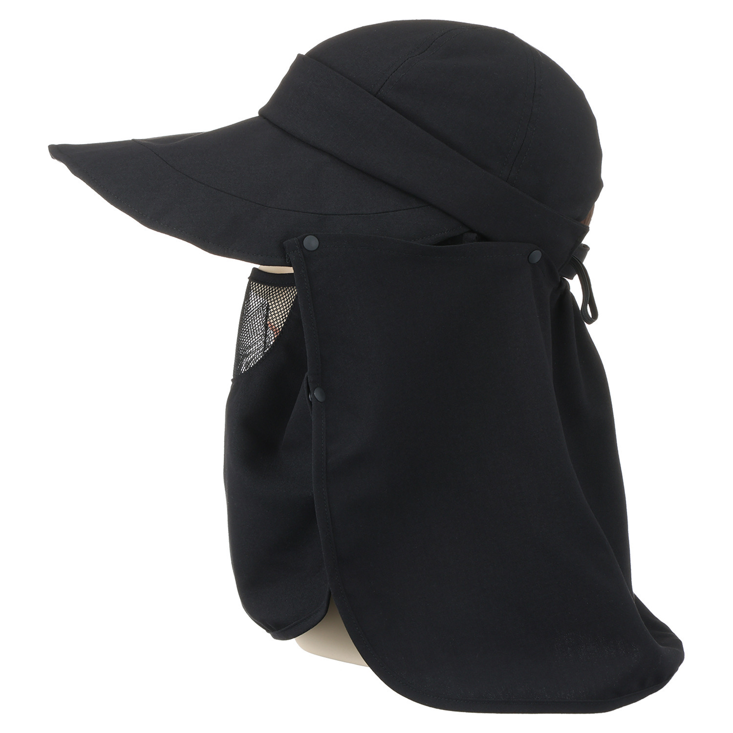 遮光・ＵＶカット ４ウェイバイザー キャップ