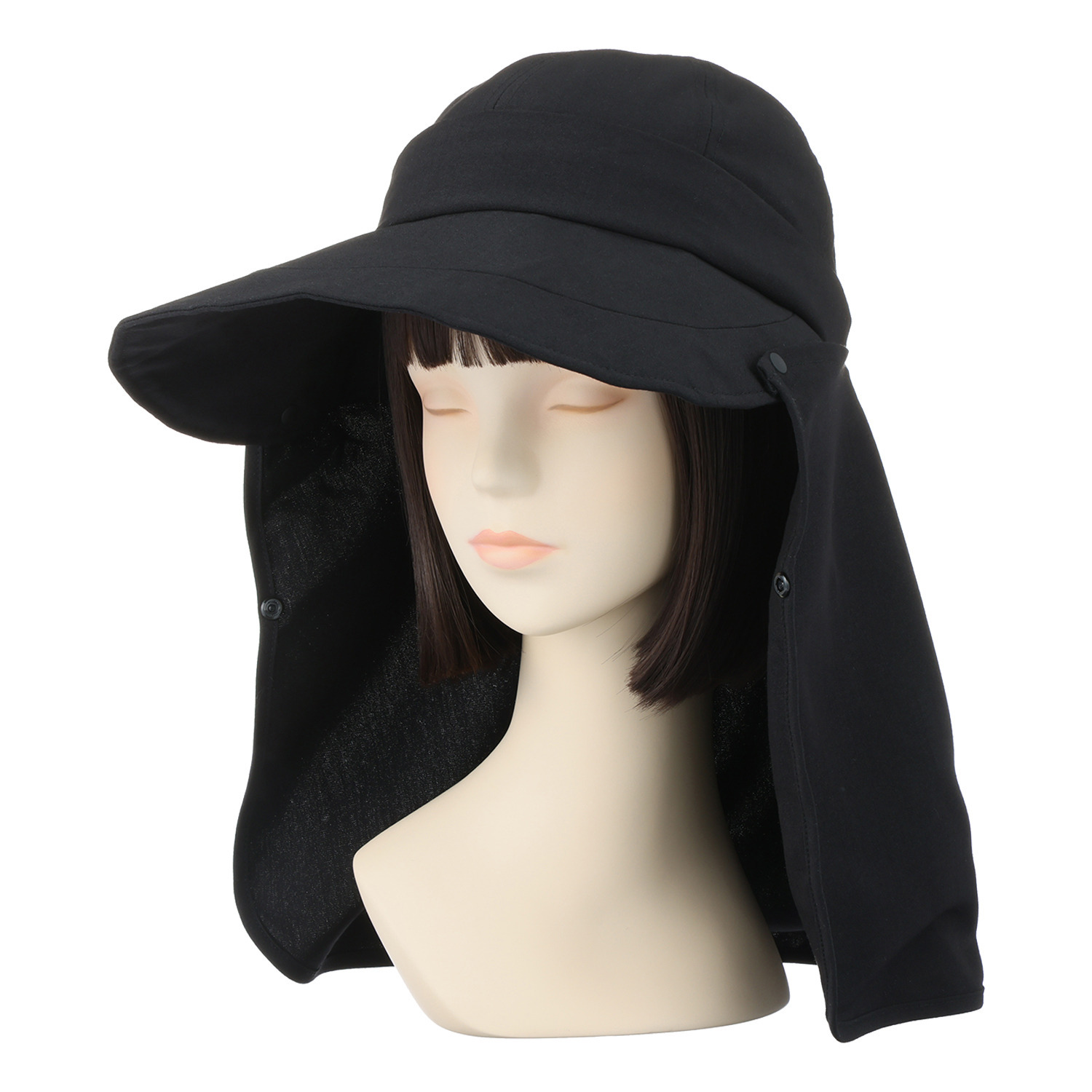 遮光・ＵＶカット ４ウェイバイザー キャップ