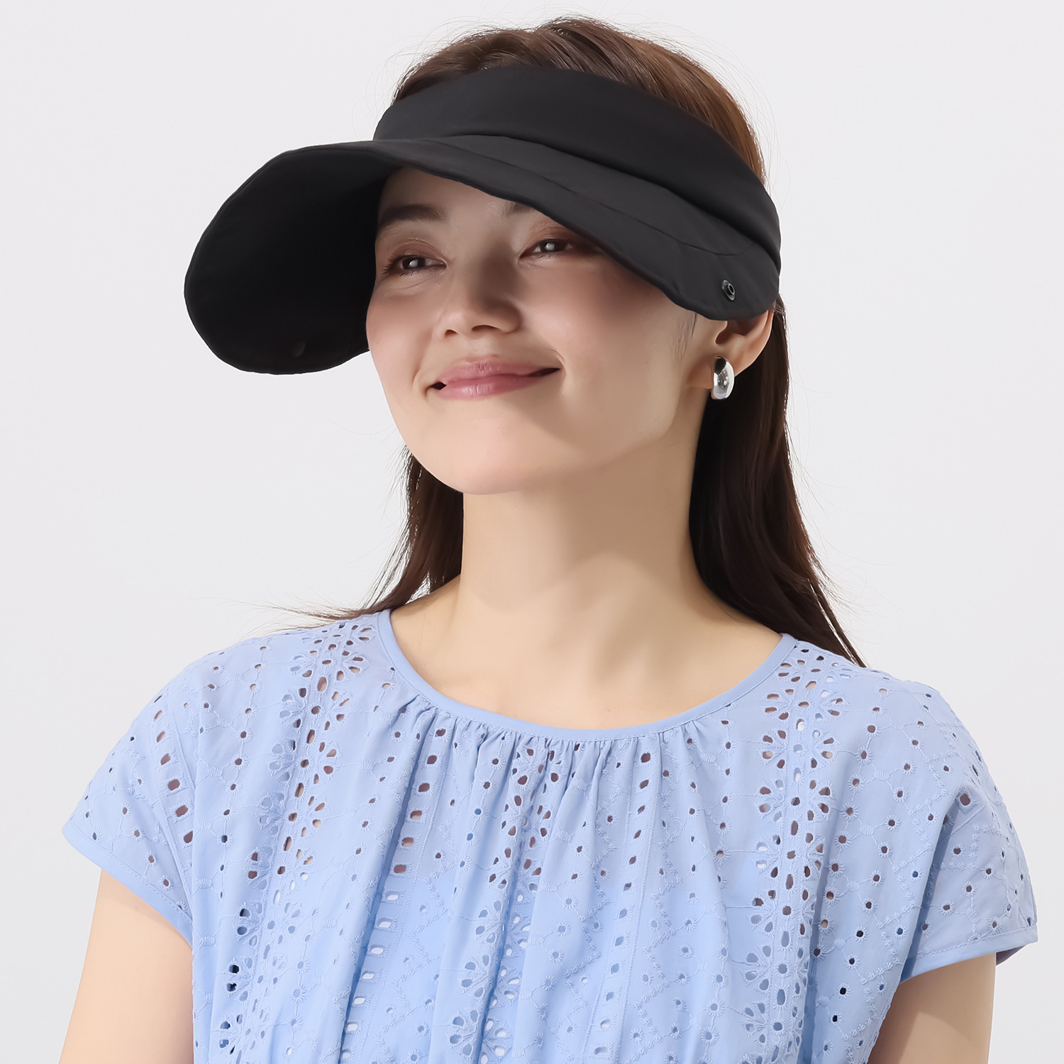 遮光・ＵＶカット ４ウェイバイザー キャップ