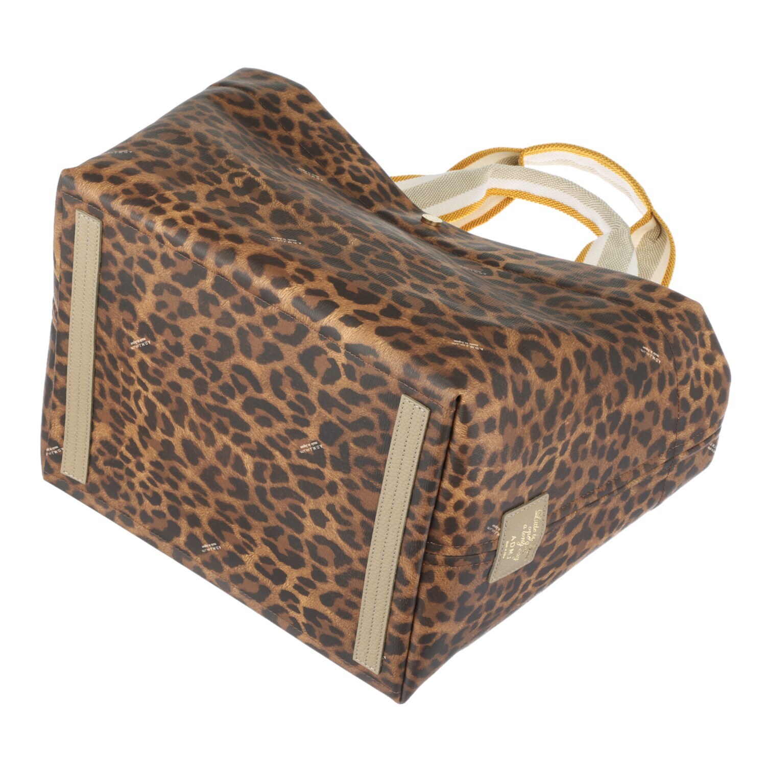 エーディーエムジェイ はっ水 イタリアンファブリック ライダースポケット トートバッグ