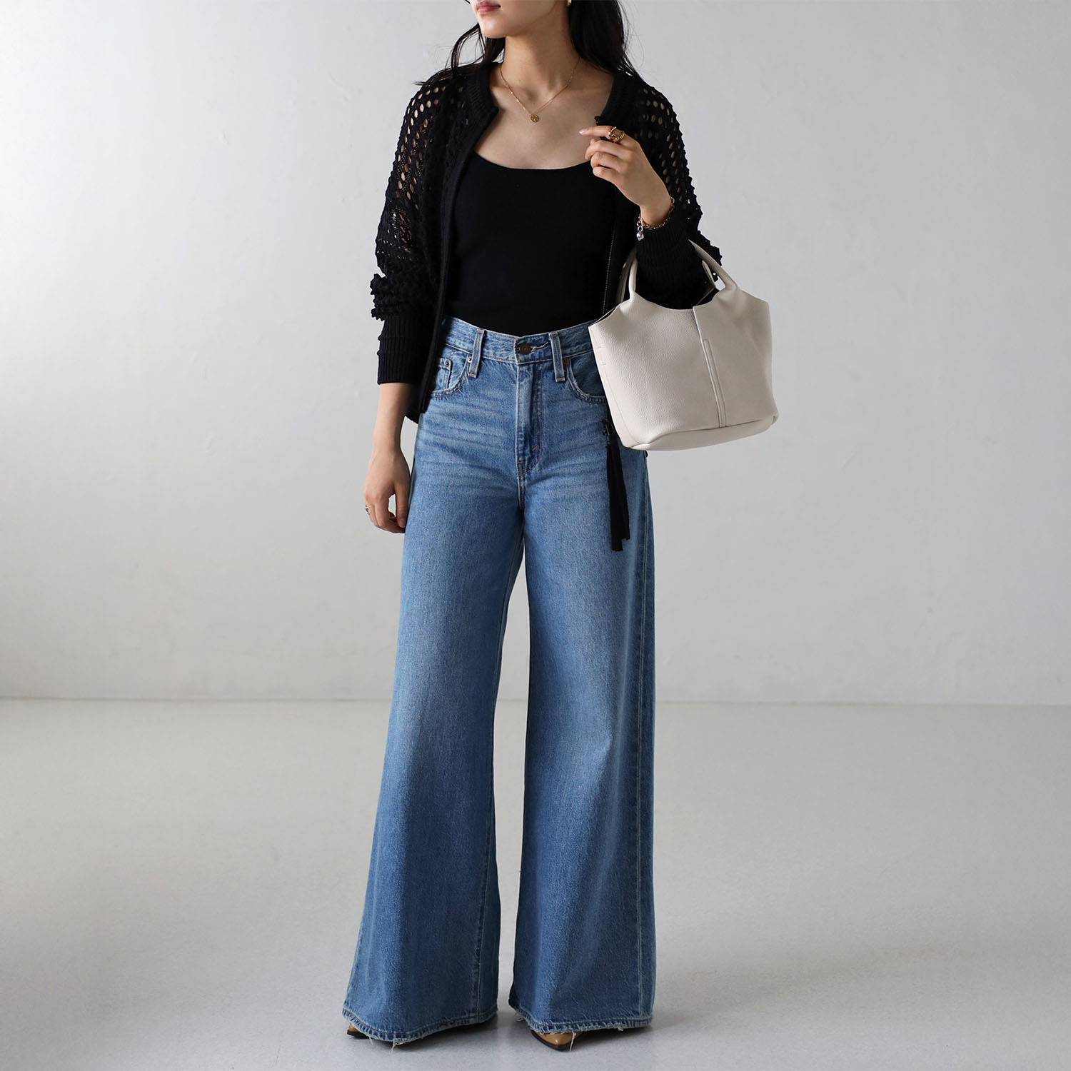 グッシオイタリー ポーチ付 ２ウェイ ミニハンドバッグ