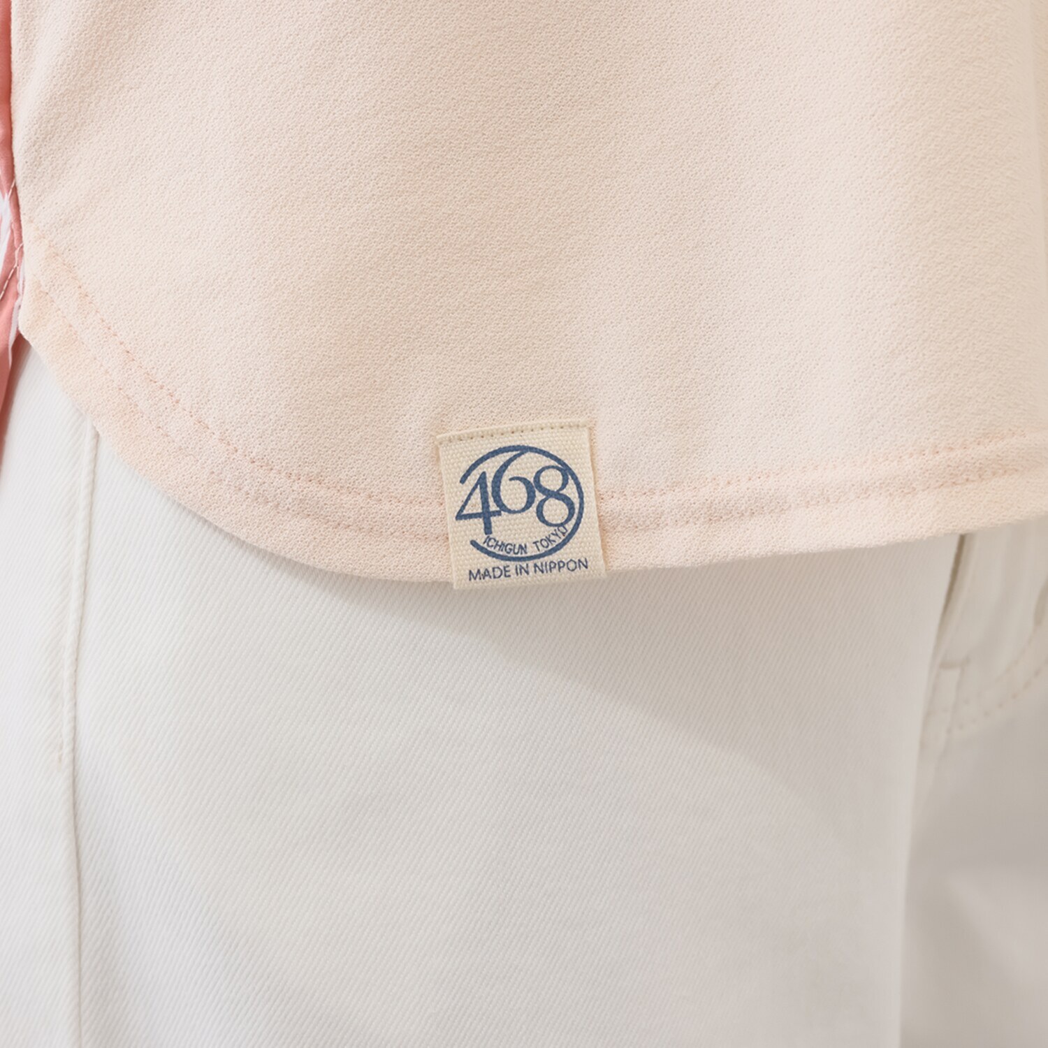 シロヤイチガントウキョウ ＤＥＰＥＮＤ糸使用 アムンゼン×ストライプ プルオーバー