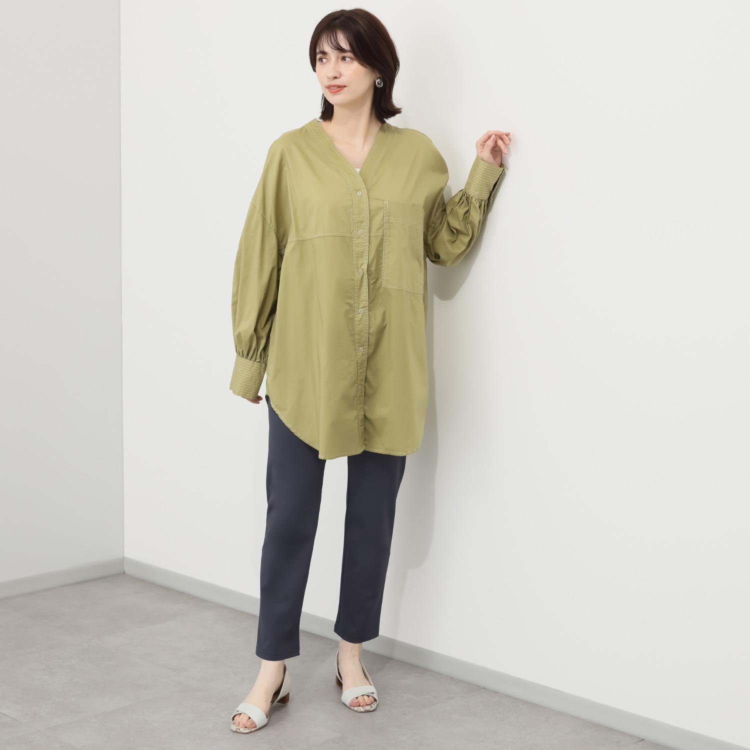 ダイア　アロー ＵＶカット・接触冷感 デニムハイテンション レギンスパンツ