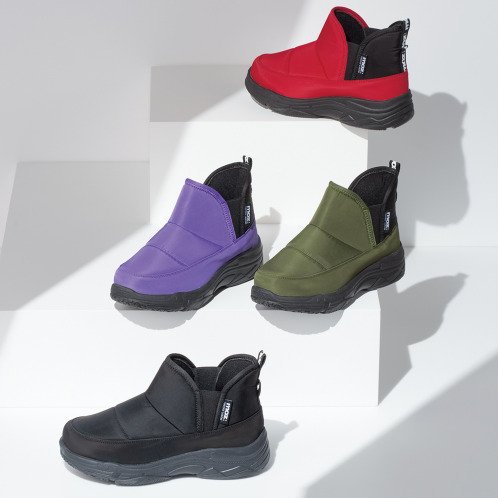 モズ はっ水・防水・軽量! ワンステップで履ける らくらく快適ブーツ モズ はっ水・防水・軽量! ワンステップで履ける らくらく快適ブーツ