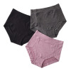 リラキュート ピーチ起毛　温活 お腹二重構造 ショーツ３枚セット