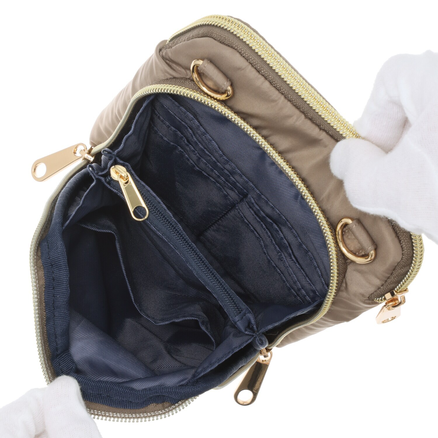 ウィズエイブル 軽量 お財布機能付 ポシェット