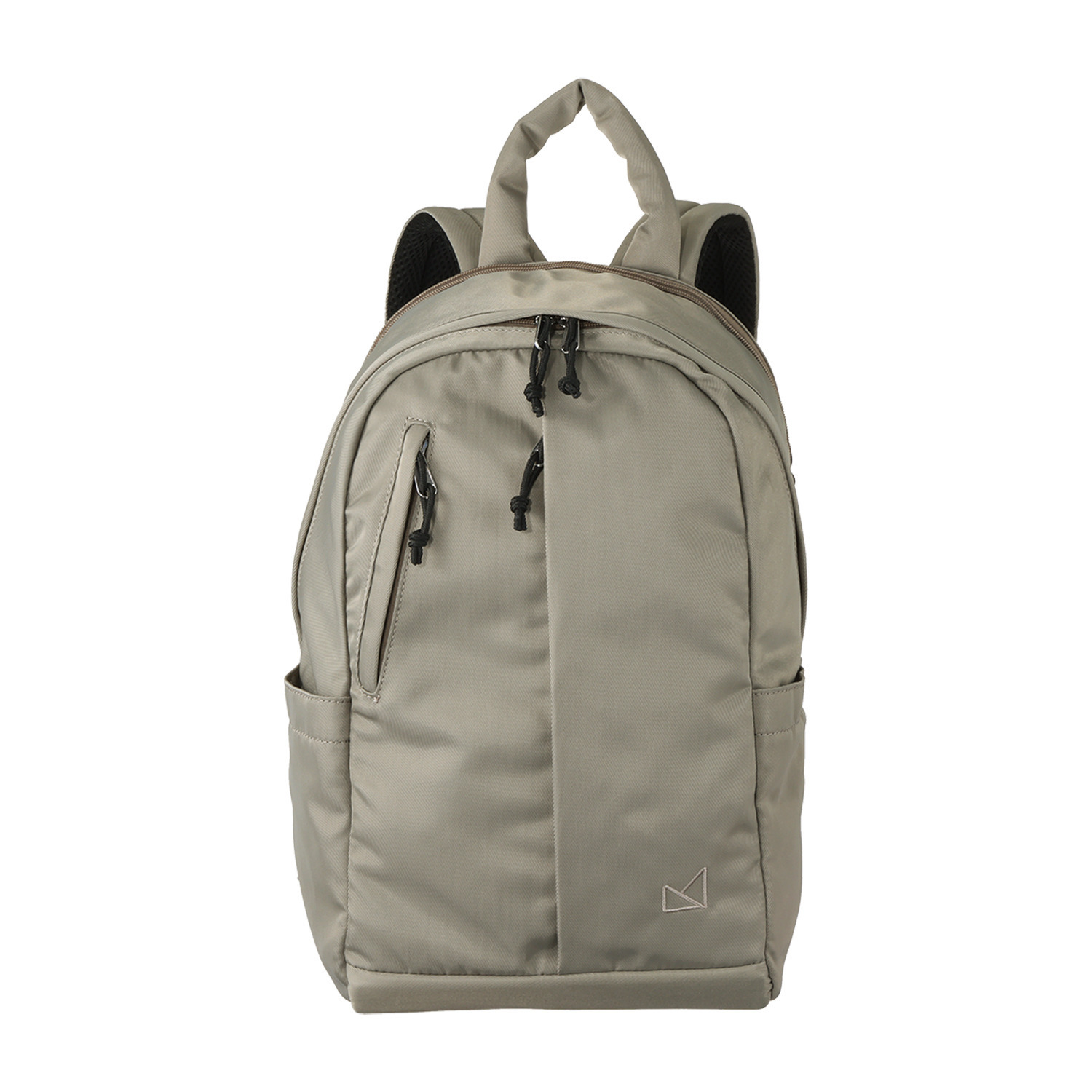 メゾンヴェール はっ水ワッシャーナイロン １０ポケット 軽量ラウンドリュック