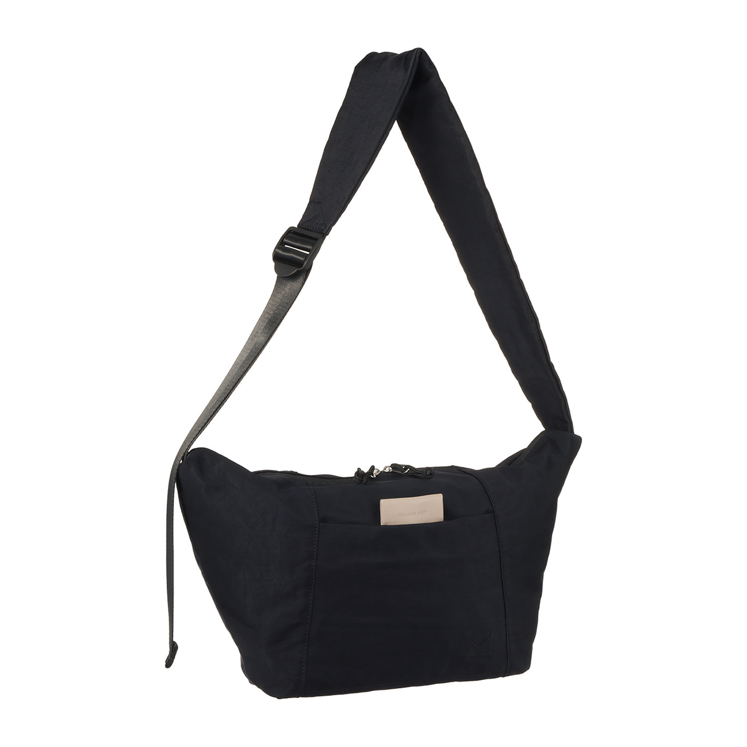 メゾンヴェール はっ水ナイロン 多収納 ショルダーバッグ