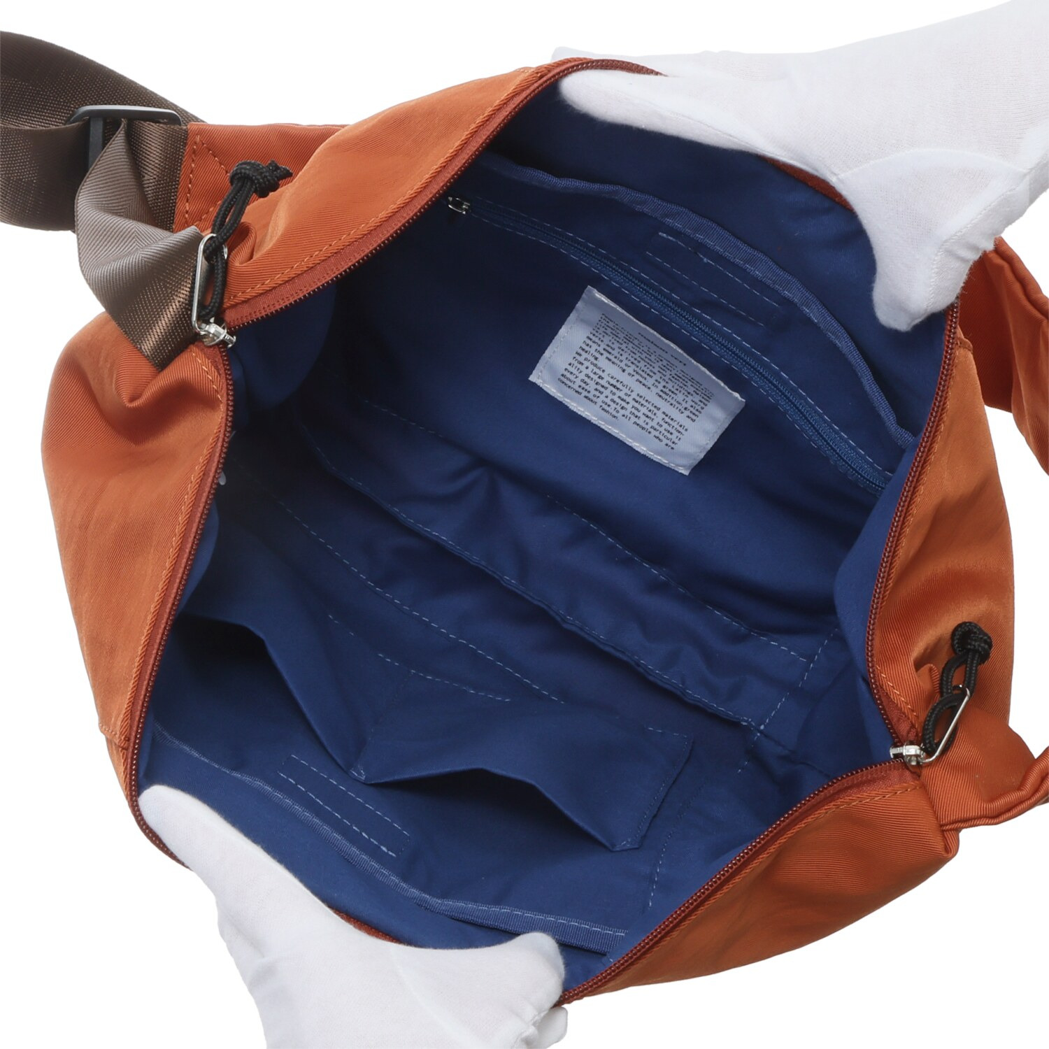 メゾンヴェール はっ水ナイロン 多収納 ショルダーバッグ