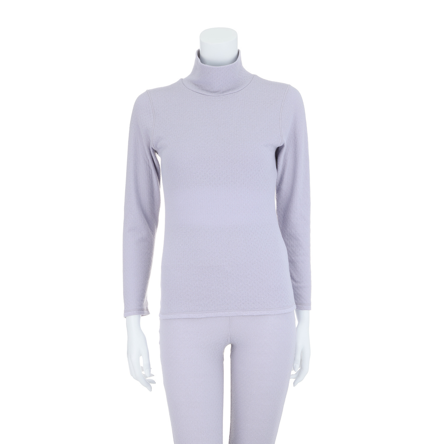 リラキュート 肌側綿１００％ カーゼ素材温活あったか バスト三重 ハイネックインナー＆ 腹巻付レギンス