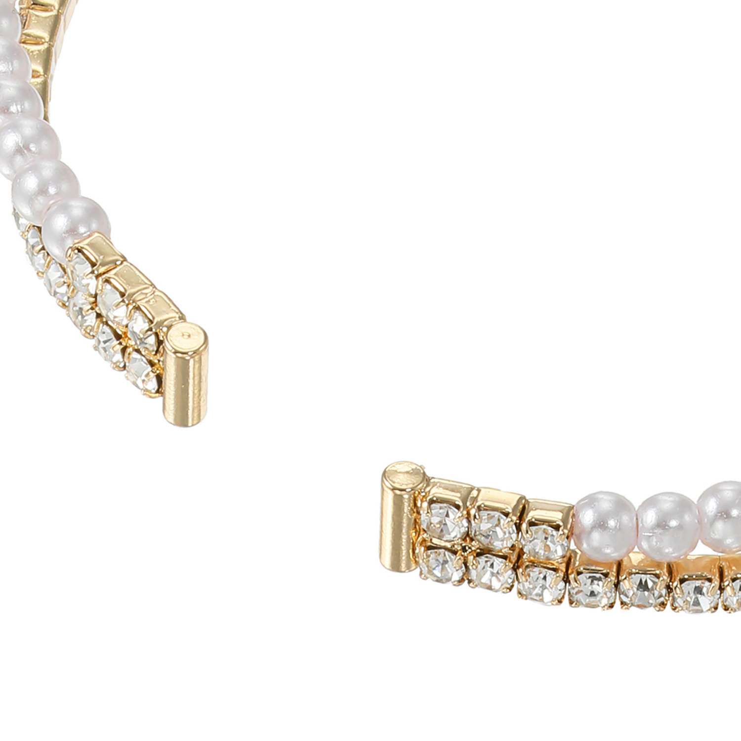 小枝流へアジュエリー パールビジュウ ２連ブレスレット