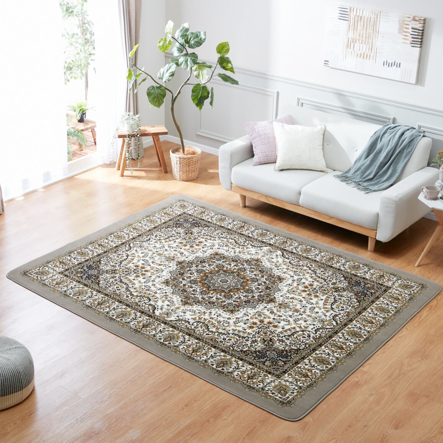 大津毛織 洗える、軽量、あたたかい 吸湿発熱ホットテックス カーペット ＜長方形＞ １９０×２４０ｃｍ