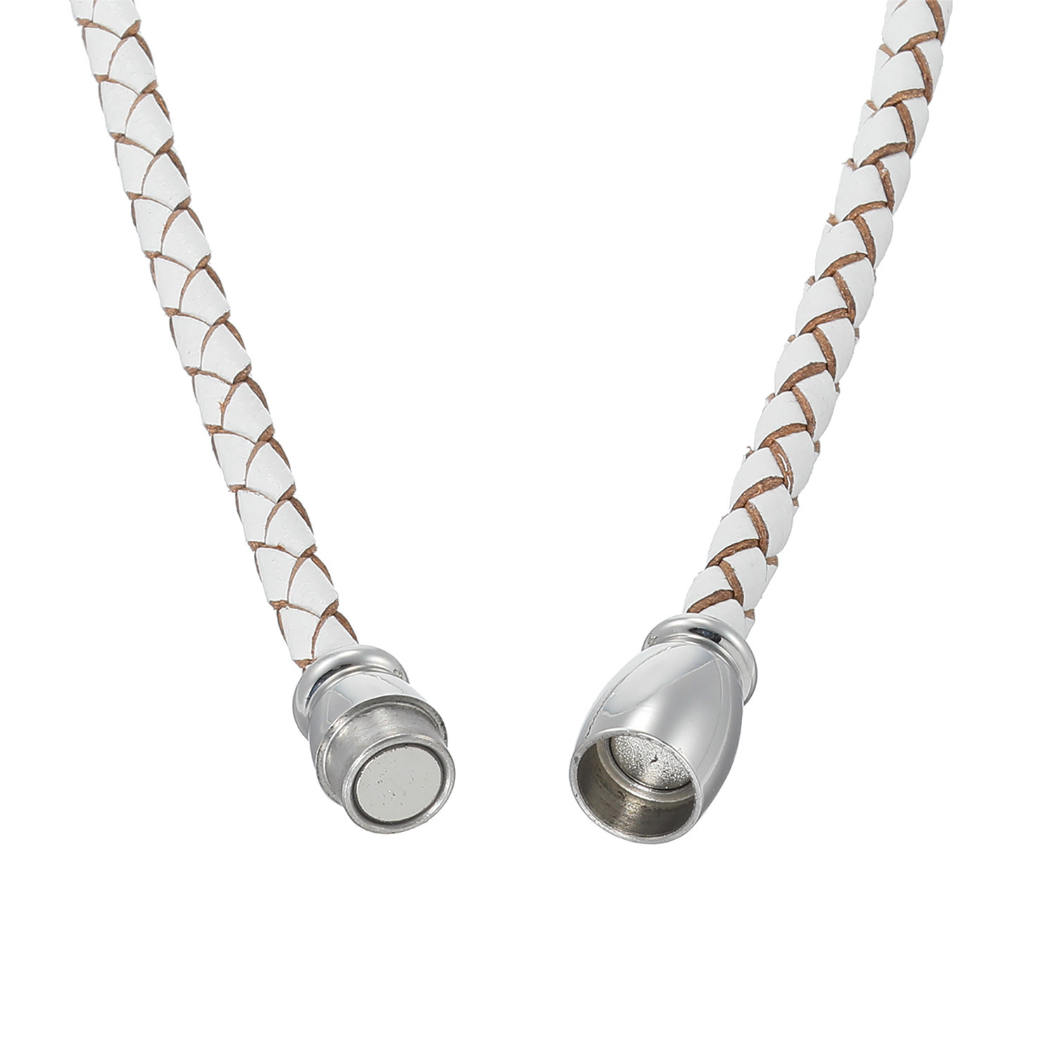 エービーステン クリスタルガラス マグネット バーネックレス