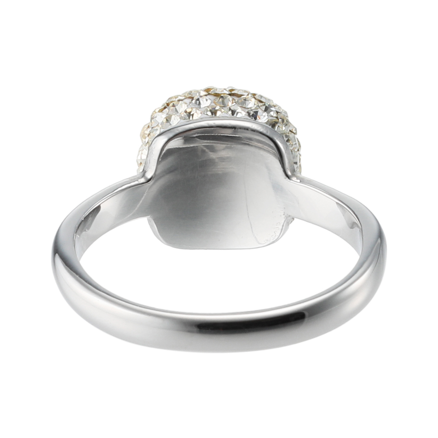 エービーステン ステンレス クリスタルガラス スクエア パヴェリング