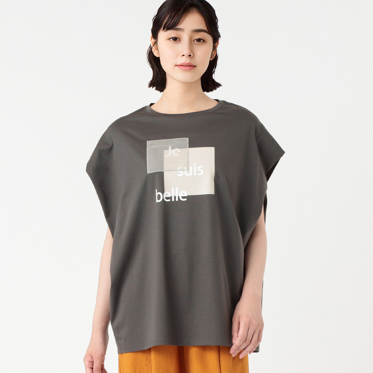 エピデミーク 綿１００％ ロゴ チュニックＴシャツ