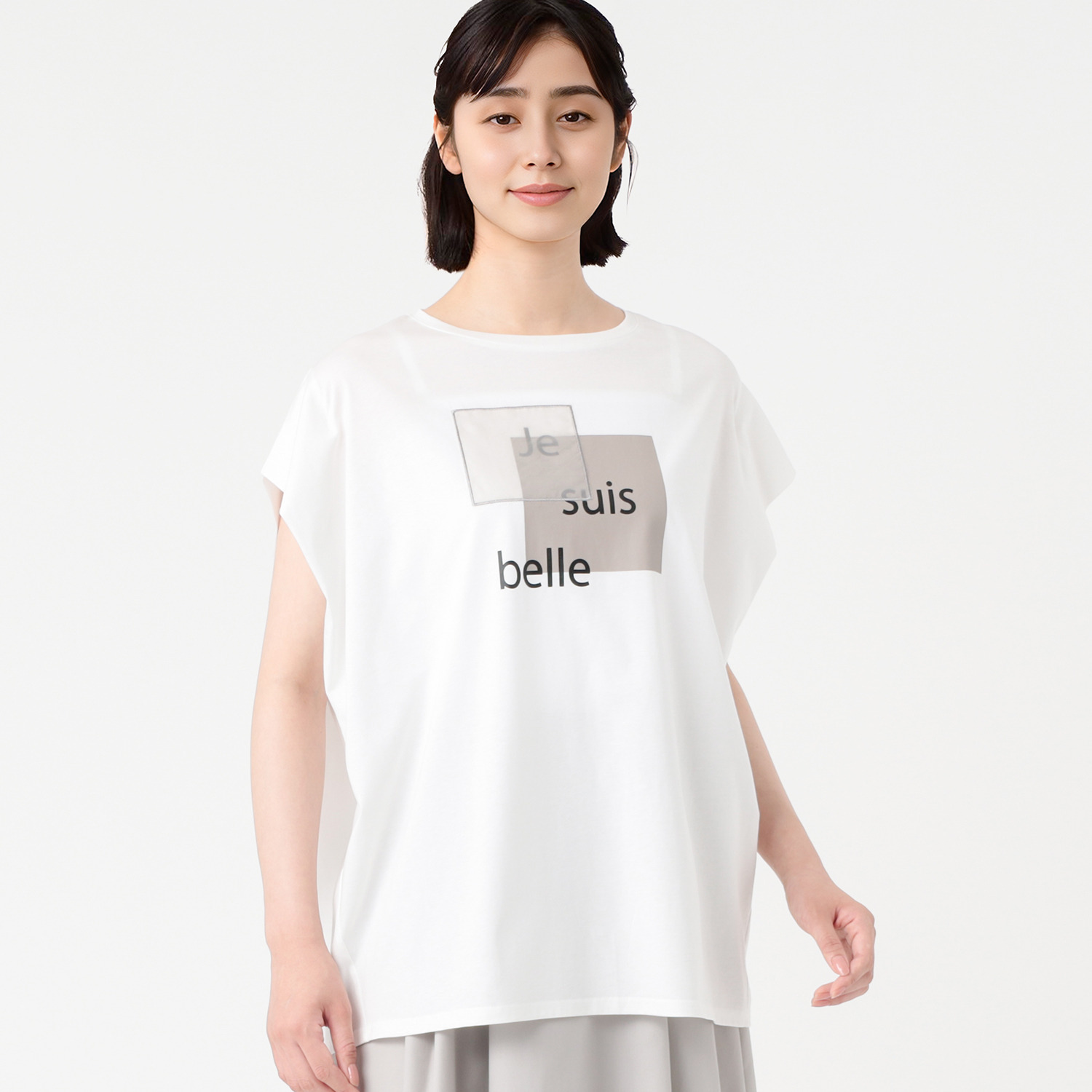 エピデミーク 綿１００％ ロゴ チュニックＴシャツ