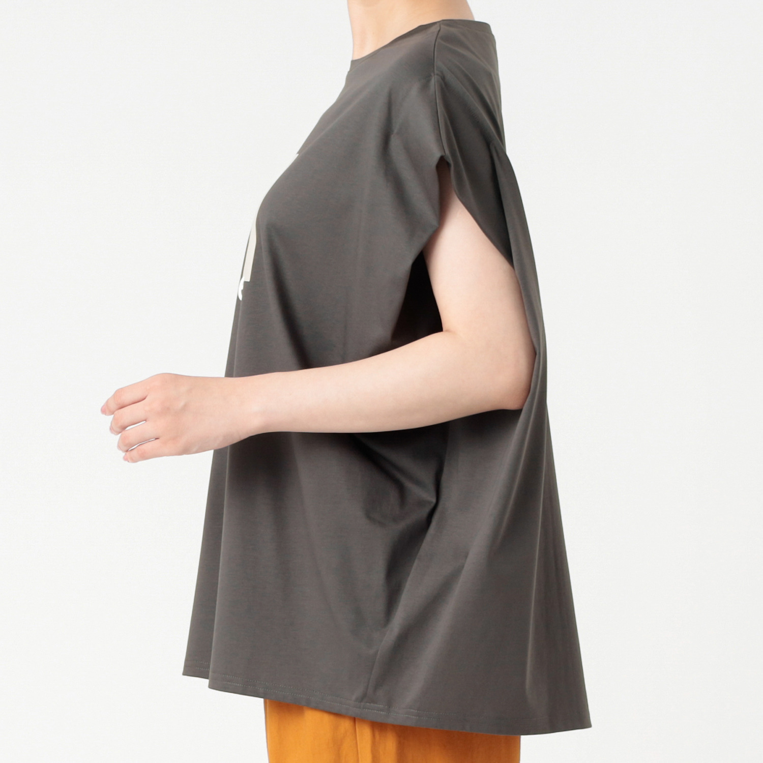 エピデミーク 綿１００％ ロゴ チュニックＴシャツ