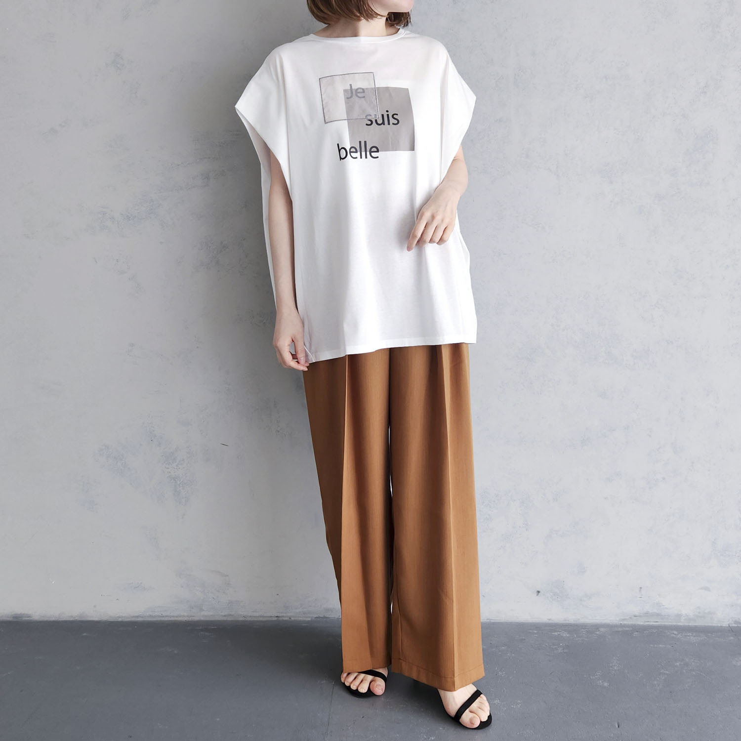 エピデミーク 綿１００％ ロゴ チュニックＴシャツ