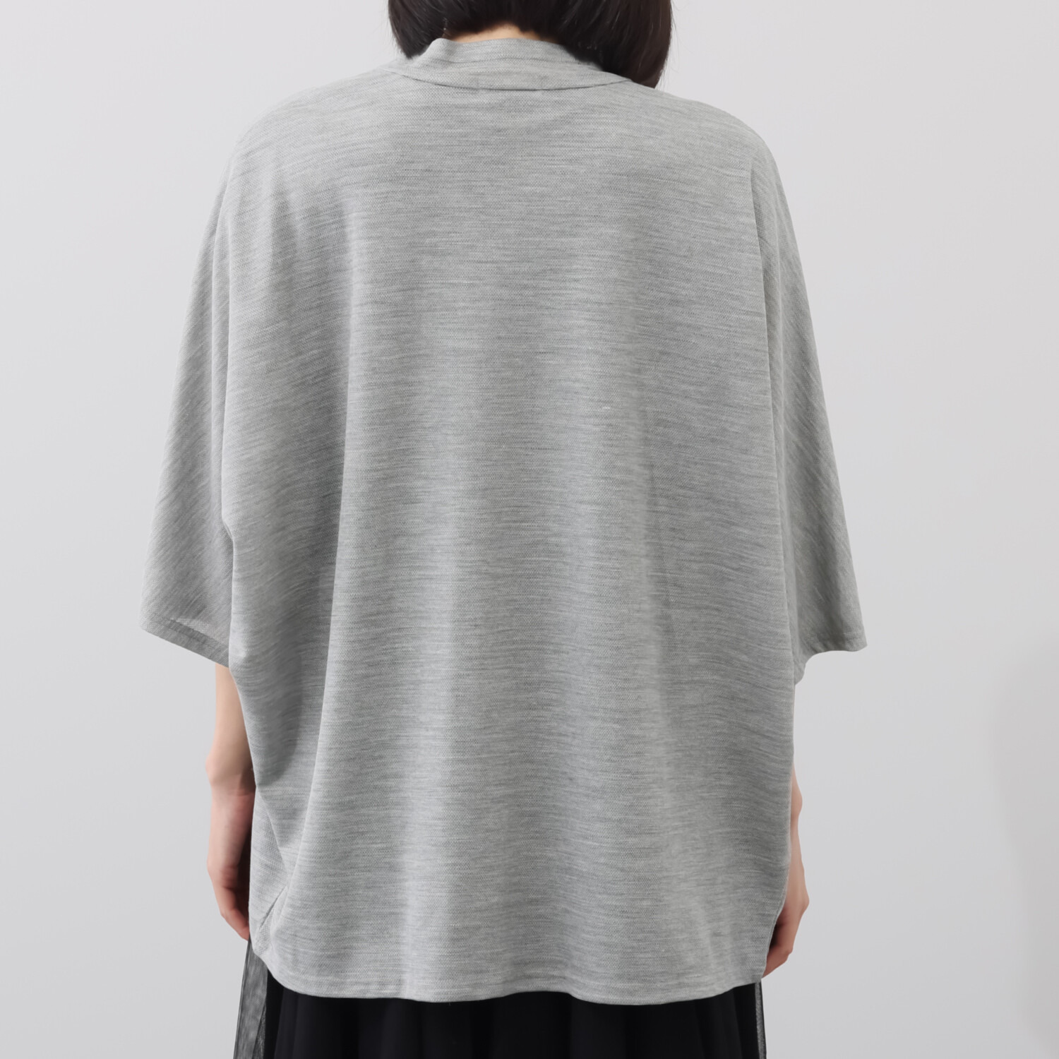 わごろも 接触冷感 麻（ラミー）１００％ 鹿の子 カーディガン