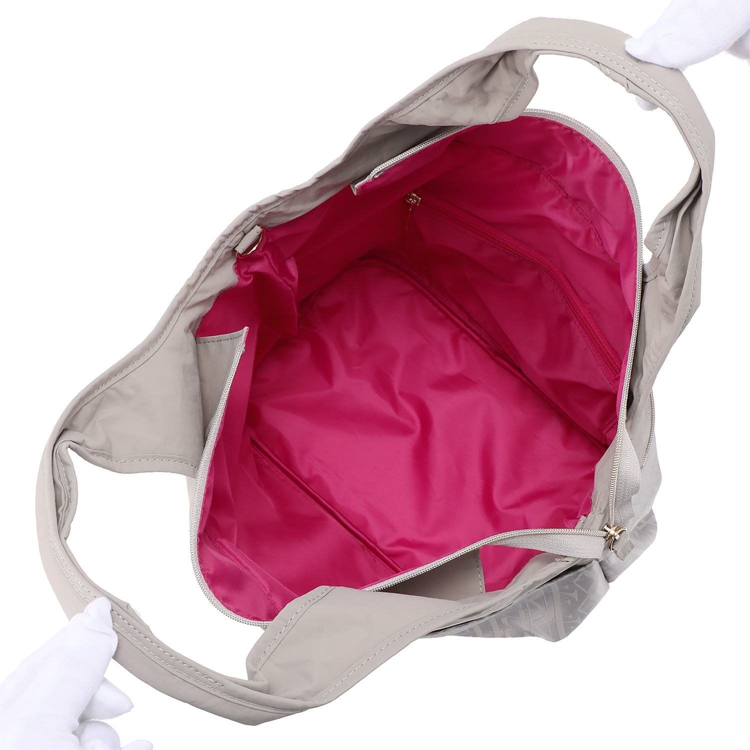 フォション ジャガード織 ２ＷＡＹ バルーントートバッグ