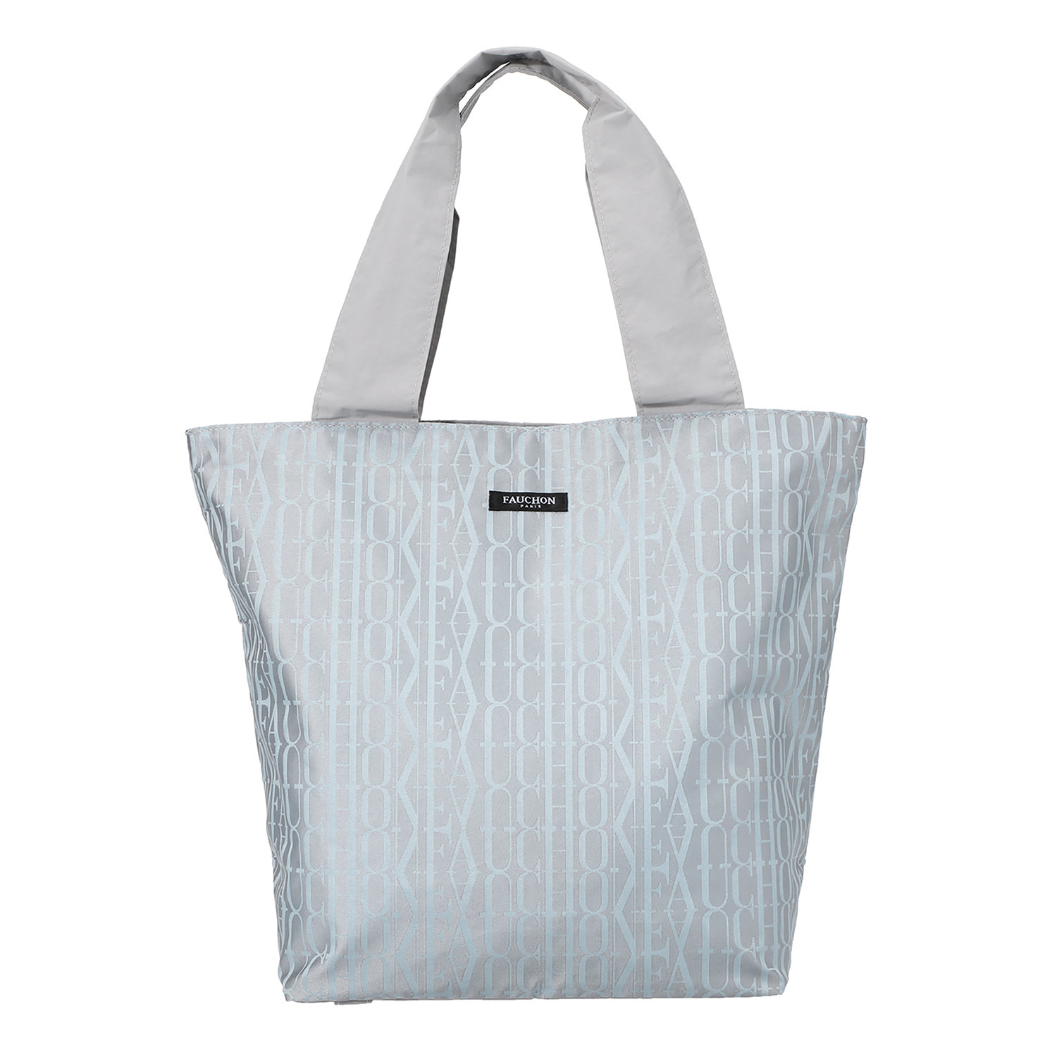 フォション ジャガード織 底板付き ポケッタブルマイバッグ