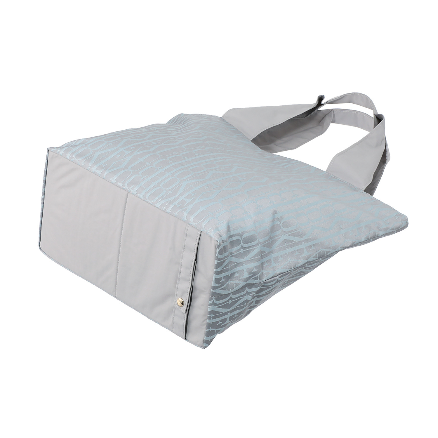 フォション ジャガード織 底板付き ポケッタブルマイバッグ