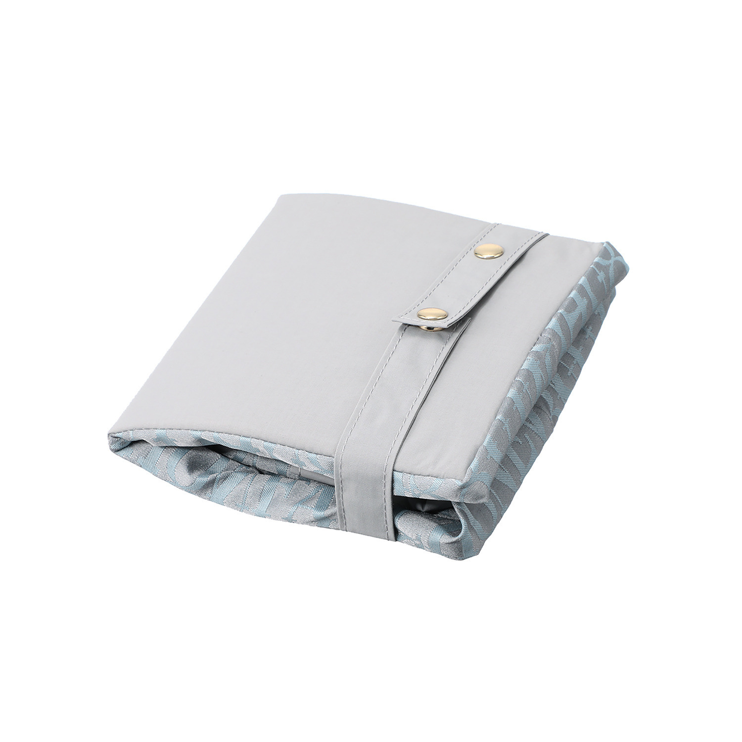 フォション ジャガード織 底板付き ポケッタブルマイバッグ