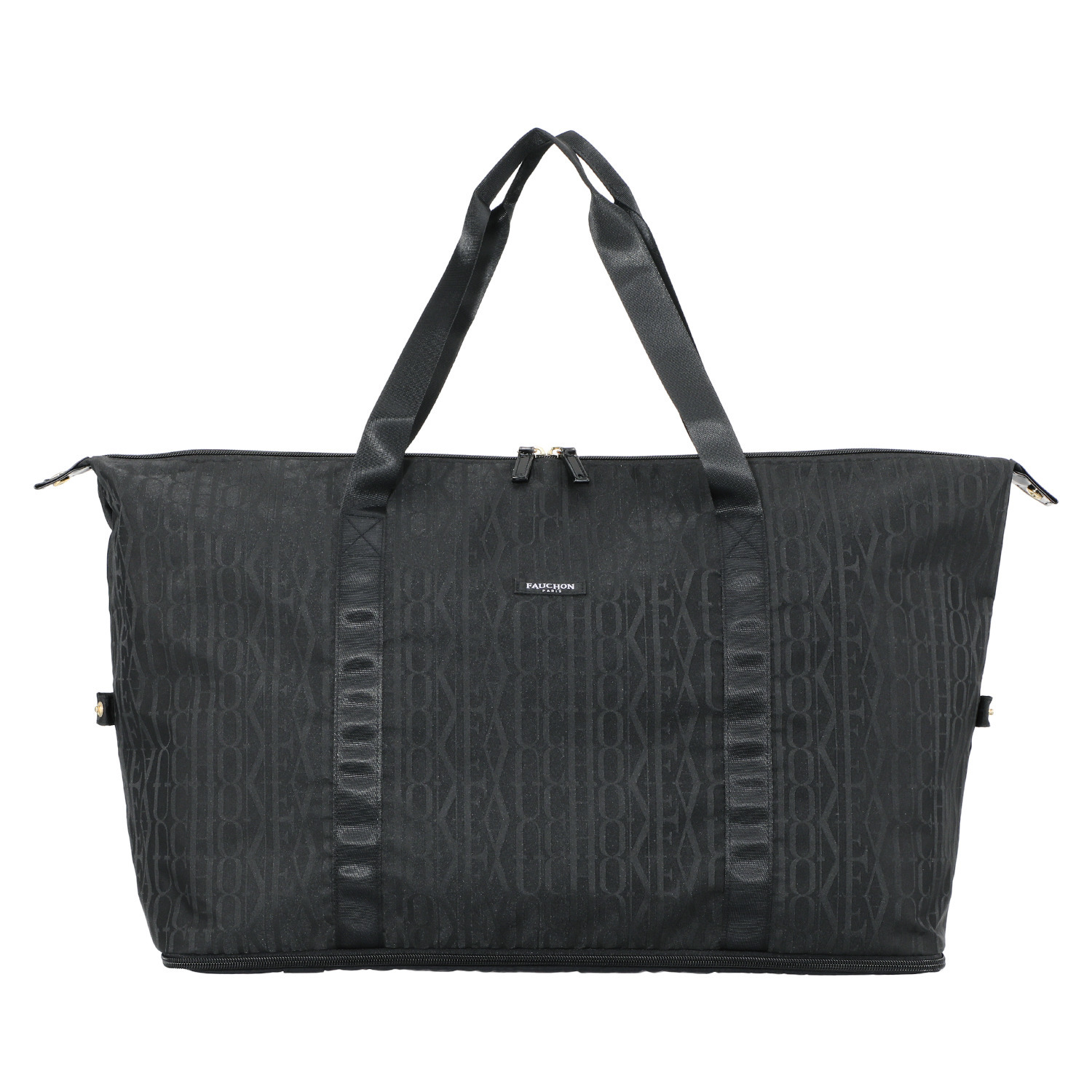 フォション ジャガード織 伸ばせて容量ＵＰ♪ ２ＷＡＹ ポケッタブルトートバッグ