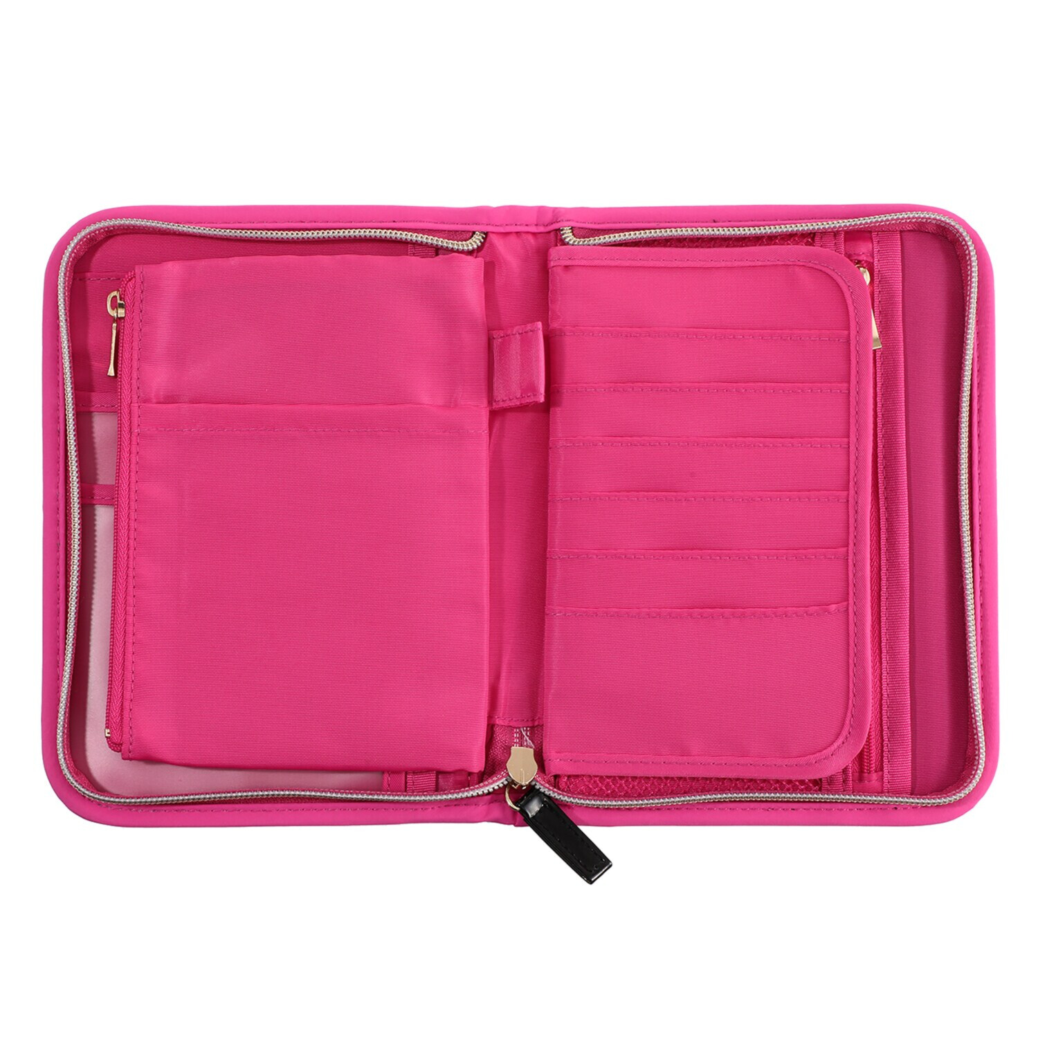 フォション プリント柄 お薬手帳も入る マルチケース