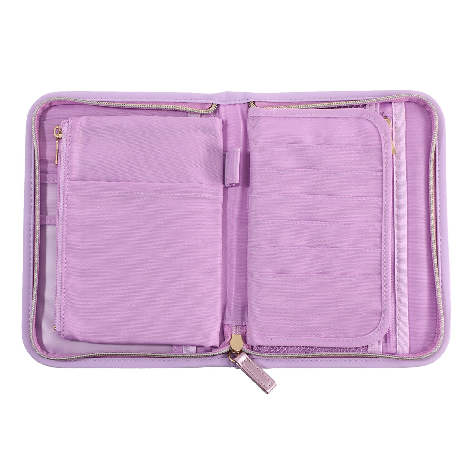 フォション プリント柄 お薬手帳も入る マルチケース