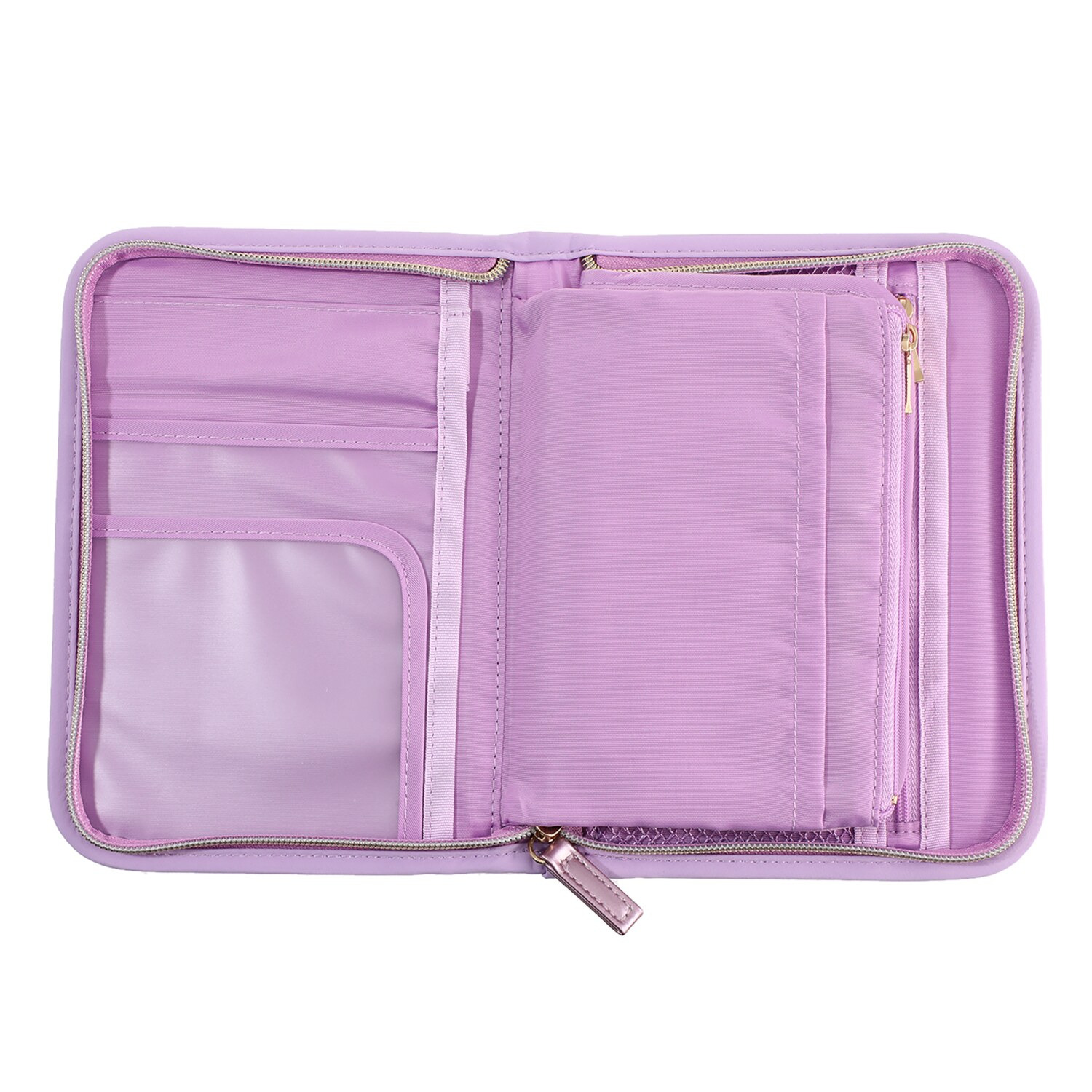 フォション プリント柄 お薬手帳も入る マルチケース