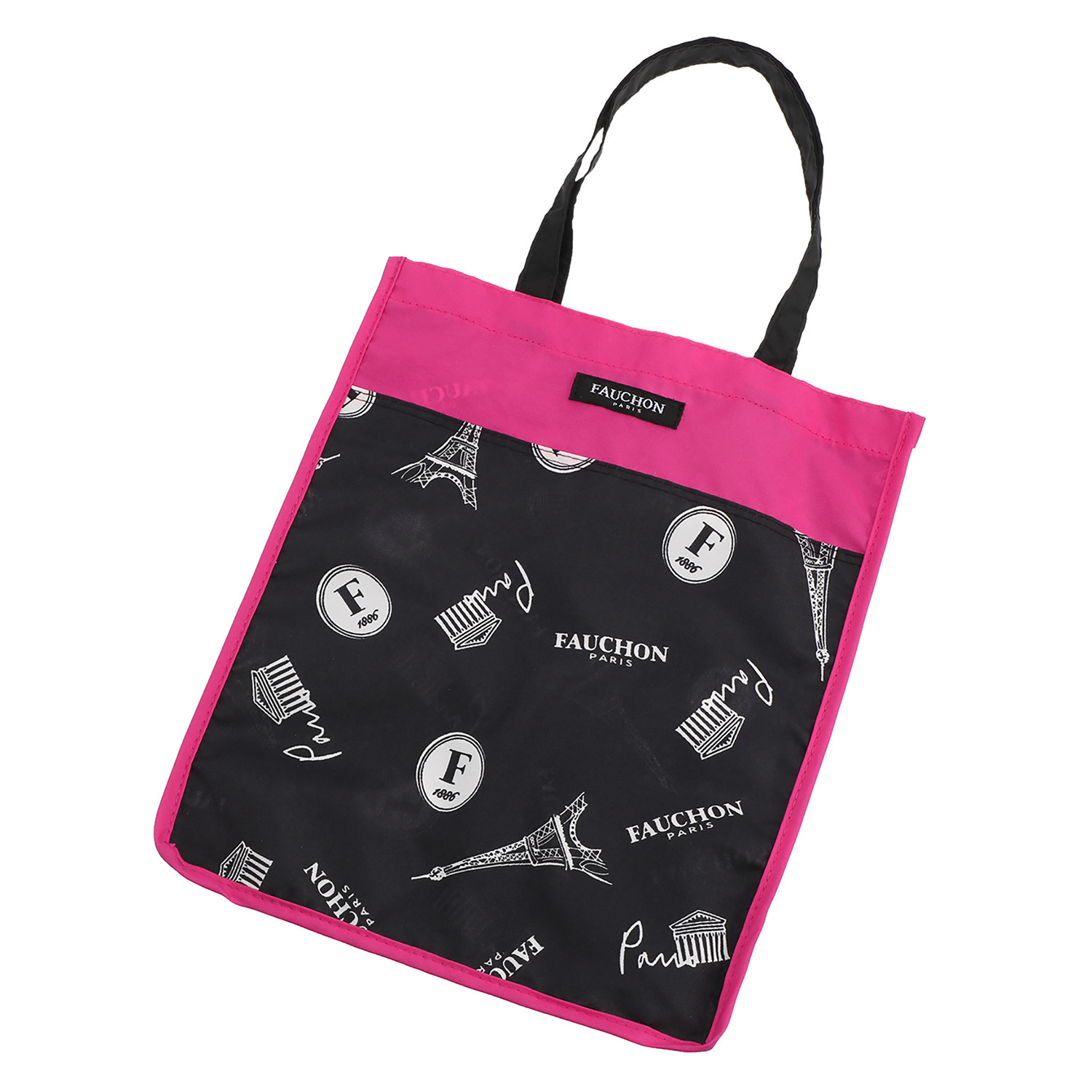 フォション 軽量♪簡単開閉 収納バッグ付き 折り畳み雨傘