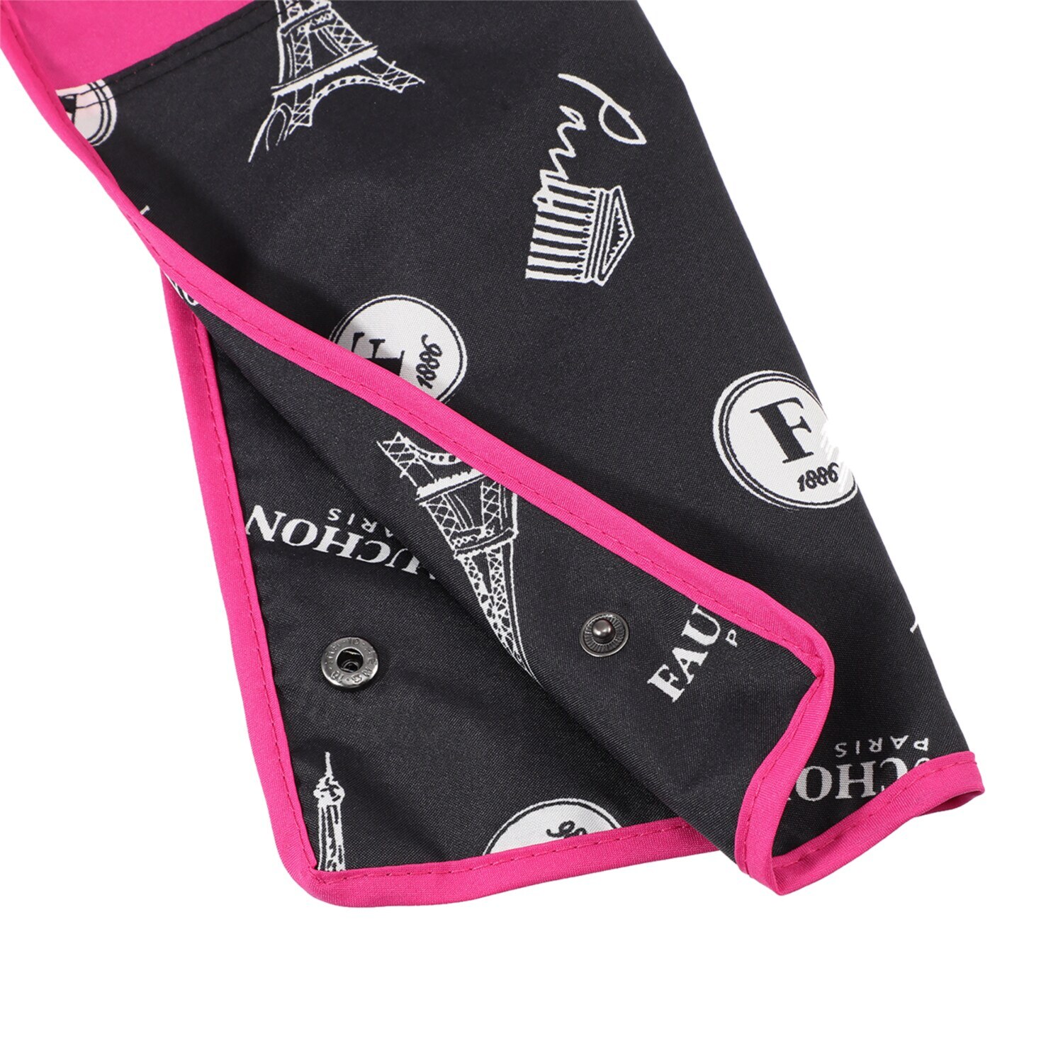 フォション 軽量♪簡単開閉 収納バッグ付き 折り畳み雨傘