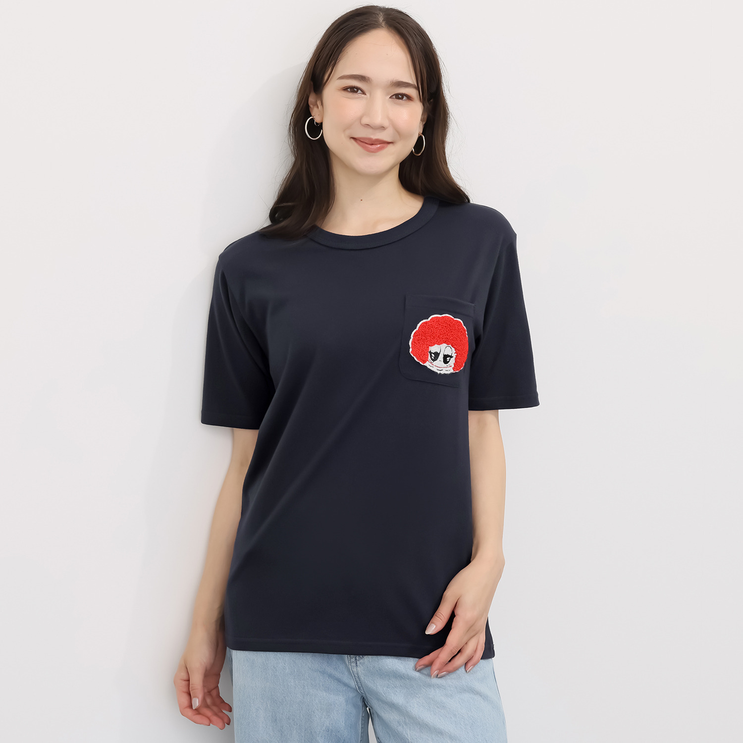 ベティスミス サガラ刺しゅう ポケットアクセント Ｔシャツ