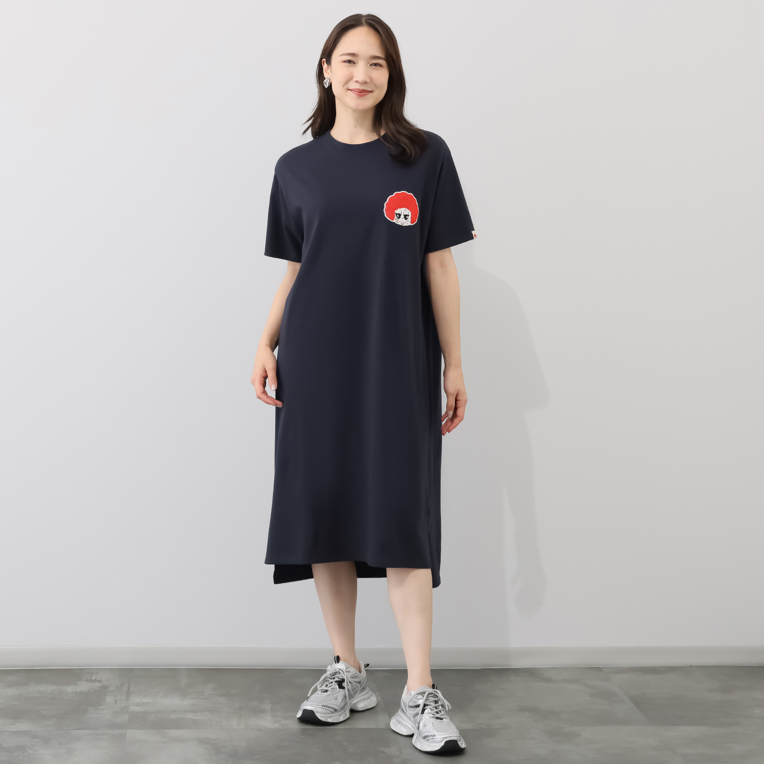 ベティスミス ベティちゃん サガラ刺しゅうワッペン ワンピース