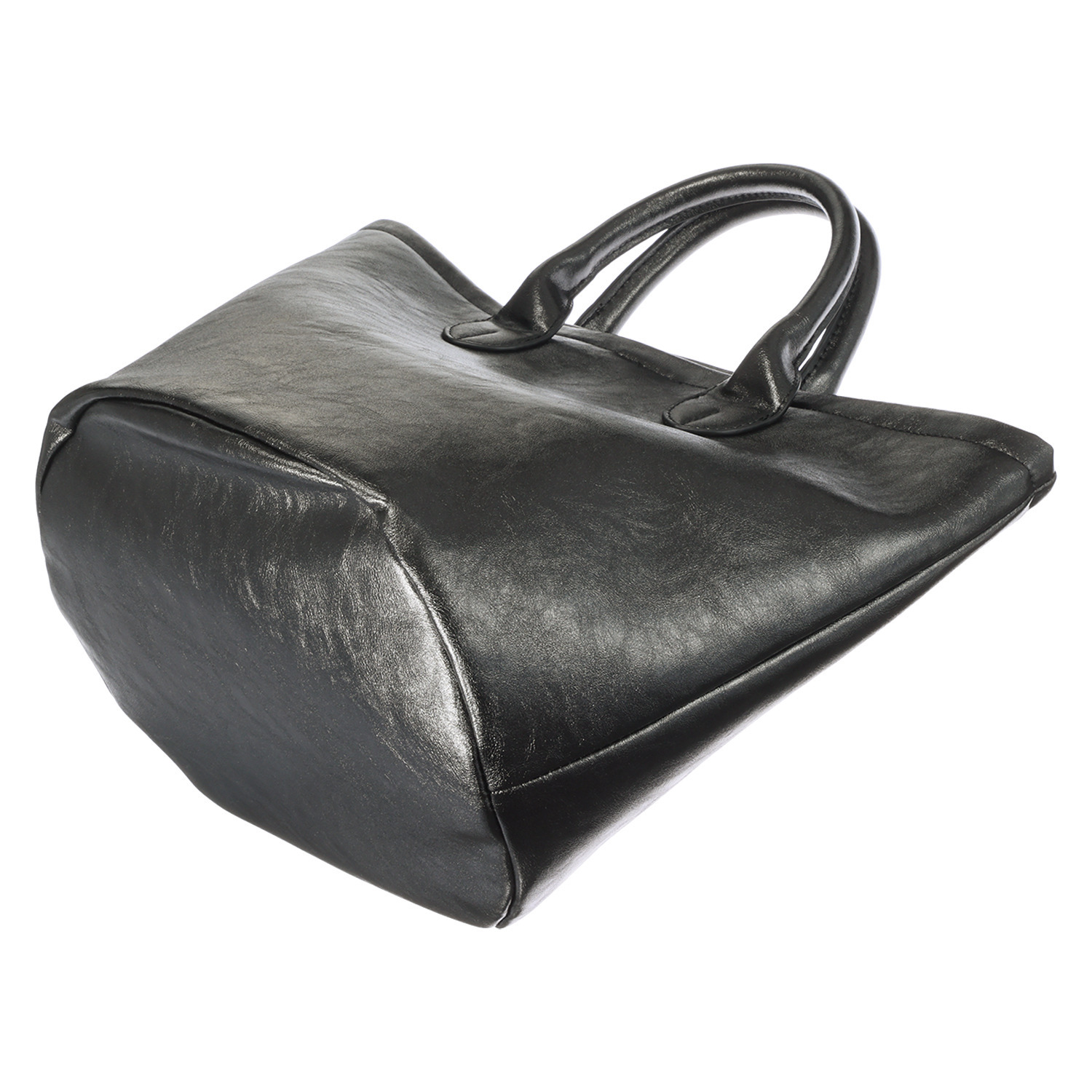 ドレス オリジナルの 裏地プリントがキュート！ シャイニートートバッグ