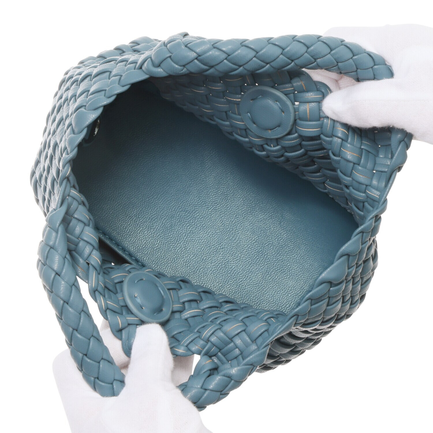 モッテ 手編みの ミニメッシュ ２ウェイショルダーバッグ ＜ミニポーチ付＞