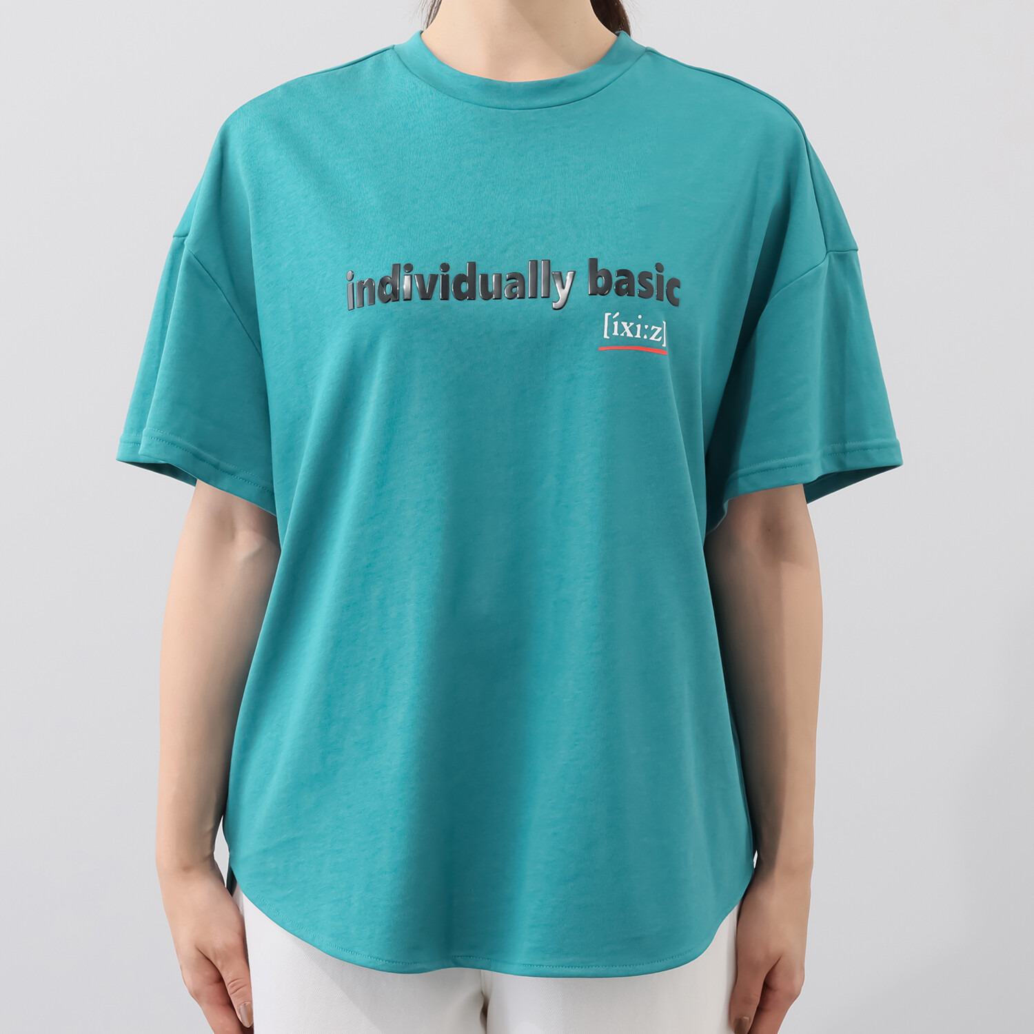 イクシーズ 高周波ラバープリント Ｔシャツ