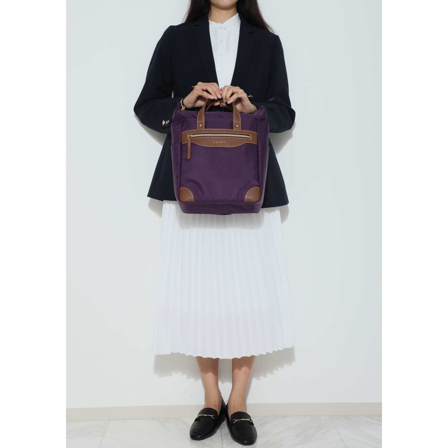 スワニー コンパクトキャリー ４輪ストッパー付き ＜Ｓサイズ＞