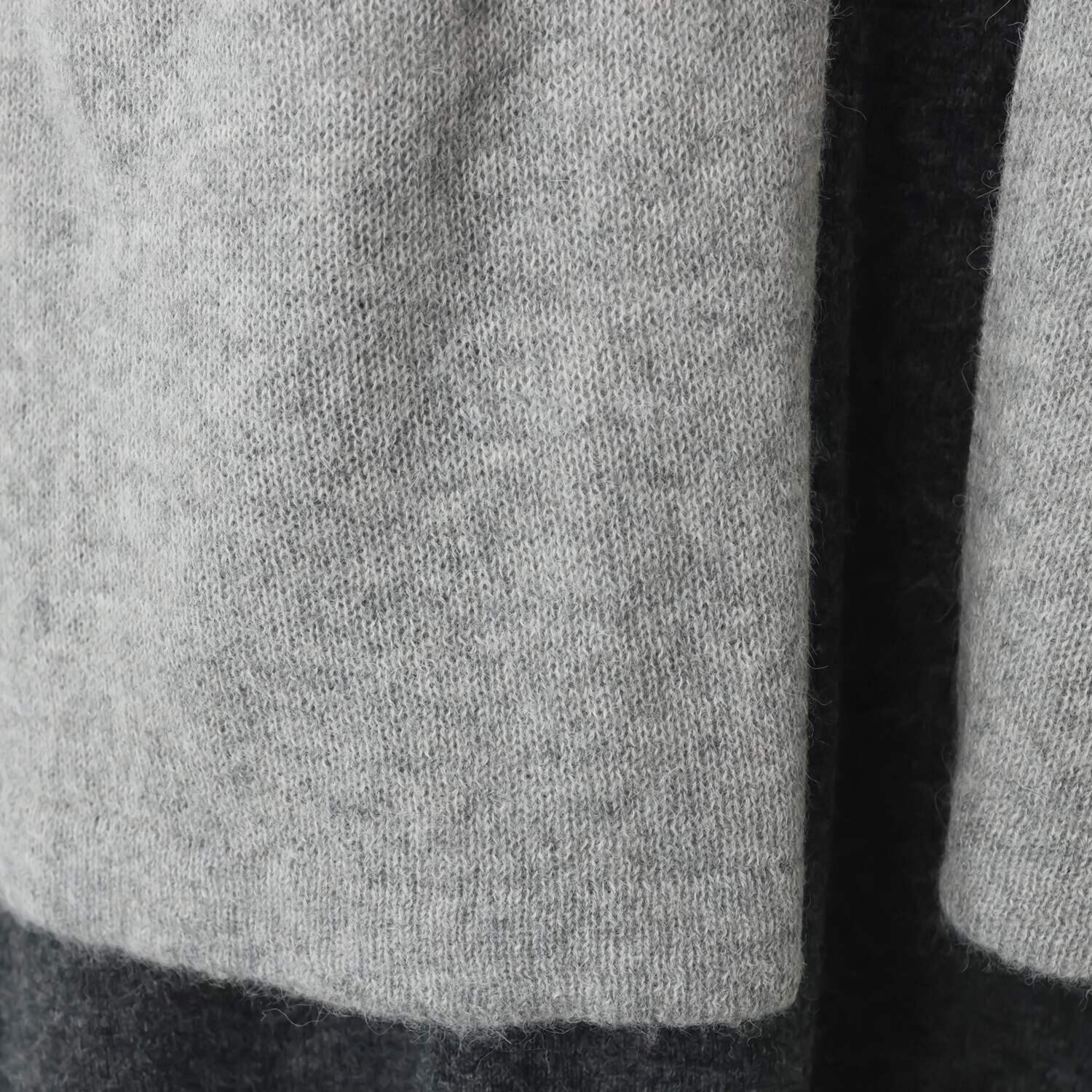 ソアージュ ベビーアルパカ１００％ ふんわり暖かい ロング丈コーディガン