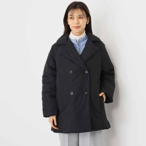 ウタオ 蓄熱保温・軽量 袖リブ 中綿コート ウタオ 蓄熱保温・軽量 袖リブ 中綿コート