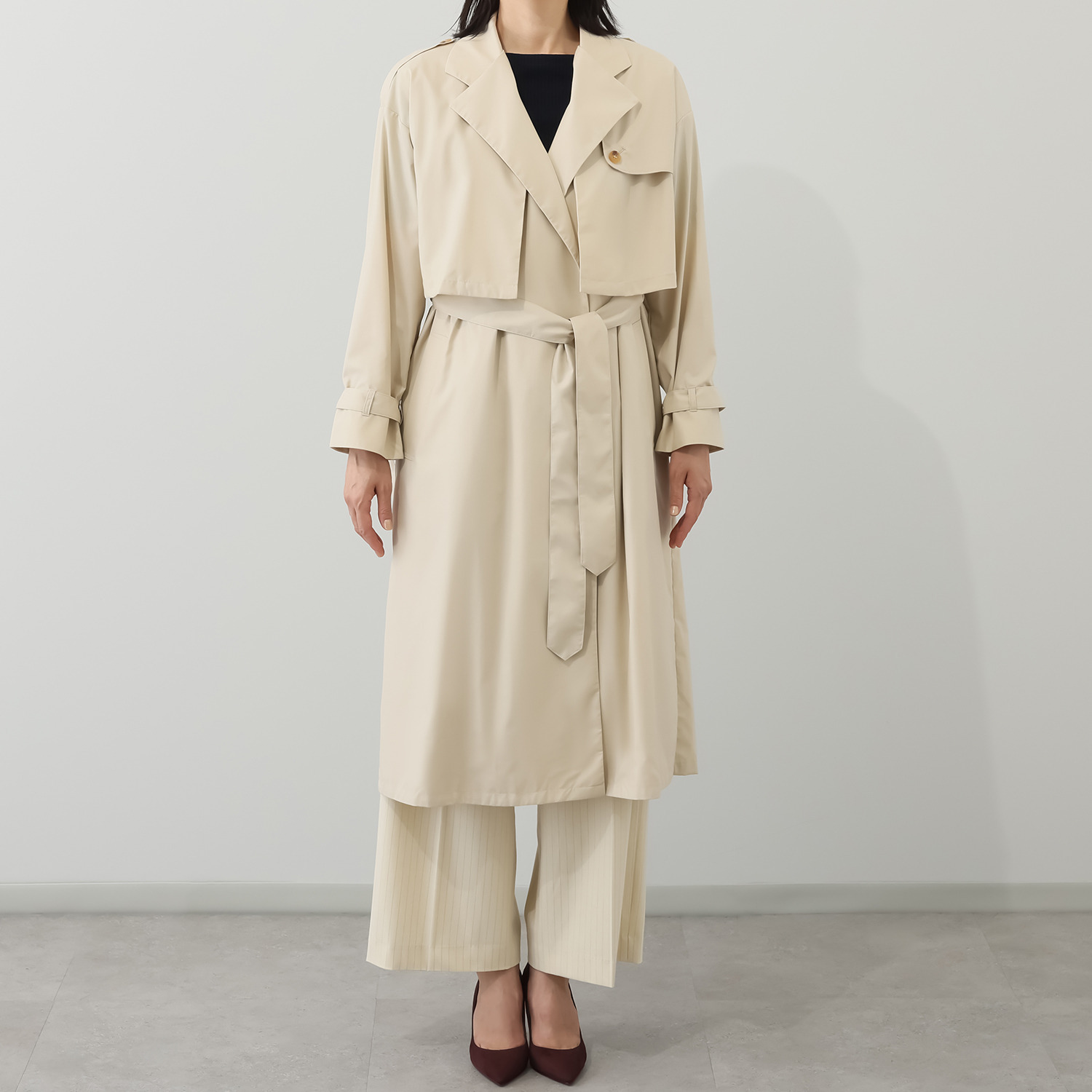 ボンボン・エ・ショコラ ３ウェイトレンチコート