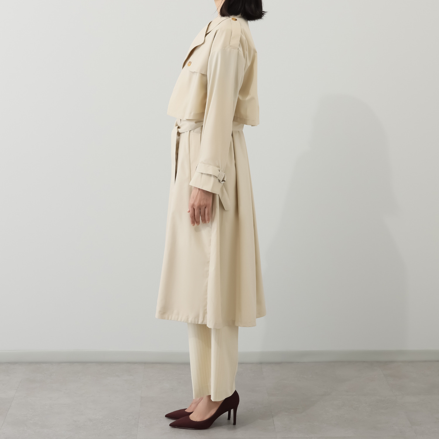 ボンボン・エ・ショコラ ３ウェイトレンチコート